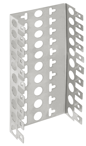 Mounting Support for 10 DDE/DDS Modules (22mm height)