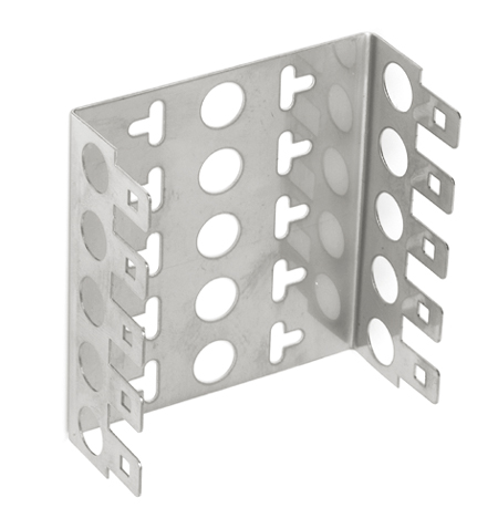 Mounting Support for 5 DDE/DDS Modules (22mm height)