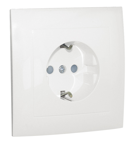 Prise de Courant Schuko Monobloc avec Protection