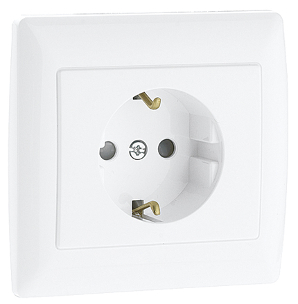 Prise de Courant Schuko Monobloc avec Protection